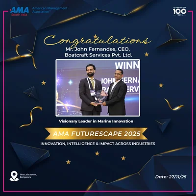 Mr. John Fernandes, CEO, Boatcraft Services Pvt